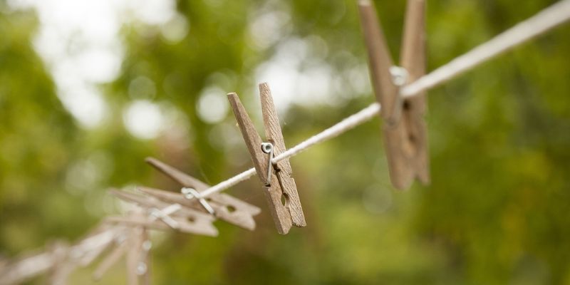 Pince a linge pour faire sécher vos tissus