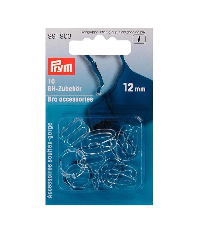 Bra strap clips 12mm Prym - Tissushop