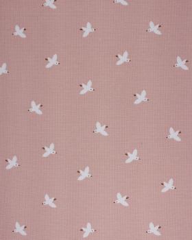 Knitted Wafle seagull Powder Pink - Tissushop