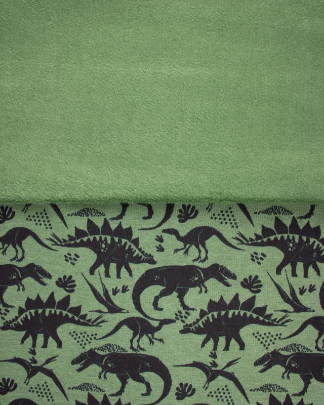 Sweat polaire dinosaures - Tissushop