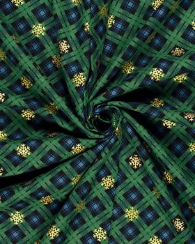 Christmas Tartan Flannel Green - Tissushop