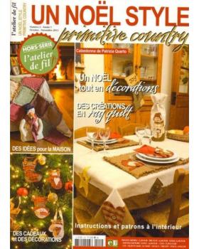 A Christmas style primitive country - Tissushop
