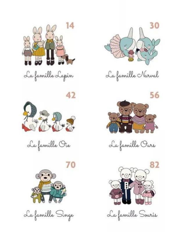 Tendres familles au crochet - Tissushop