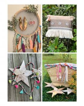 Bags and accessories to sew - Bohemian hippie spirit by Jen - Tissushop