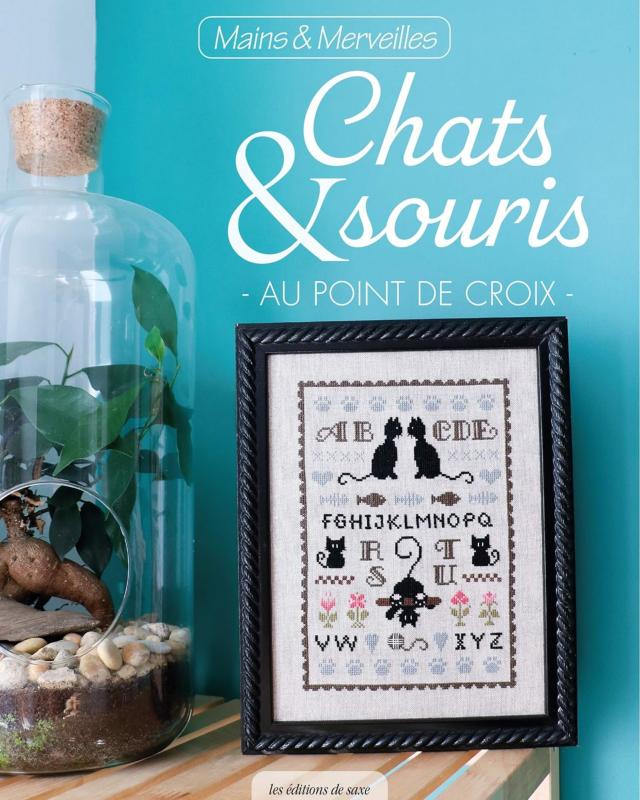 Chats et souris au point de croix - Tissushop