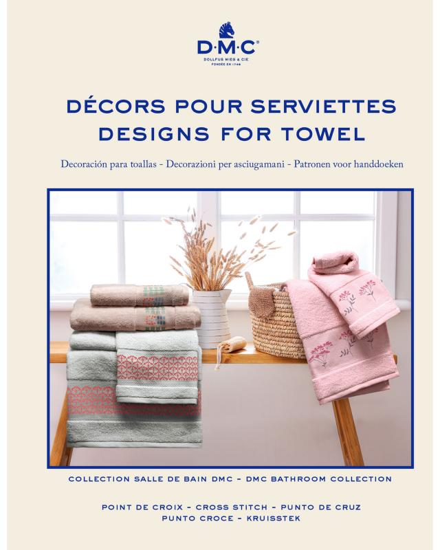 Dmc - Décor pour serviettes - Tissushop