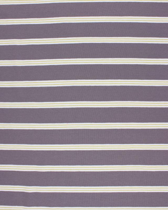 Striped jersey Grey - Tissushop