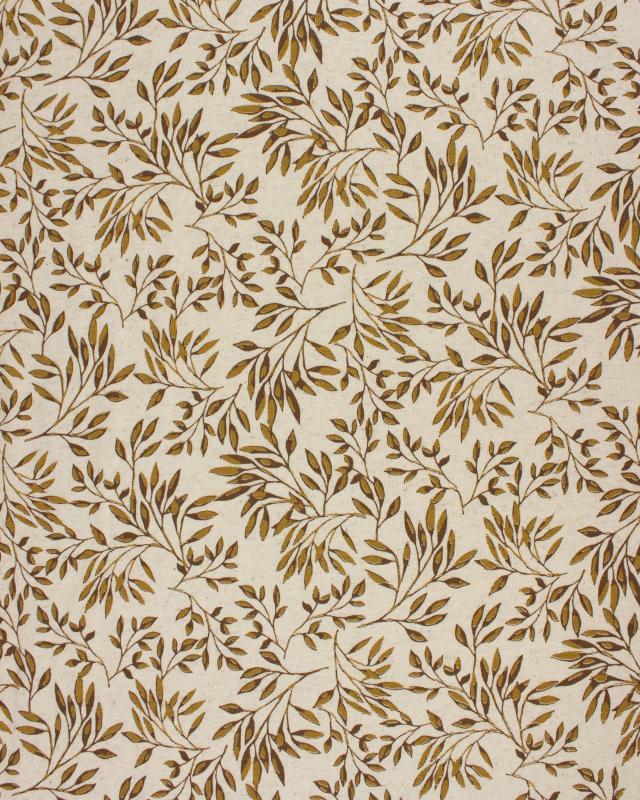 Jersey Foliage Beige - Tissushop