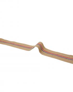 Jute Webbing Ulphostery CS 811 Tricolor stripe 85 mm - Tissushop