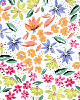 Cotton Popelin Spring Pattern - Tissushop