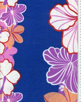 Polynesian Fabric KEONI Blue - Tissushop