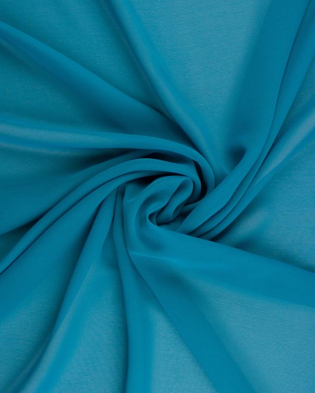 Mousseline Bleu Turquoise - Tissushop